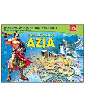 Układanka Azja Puzzle