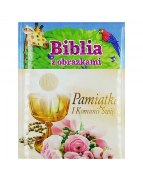 Biblia z obrazkami - różowa...