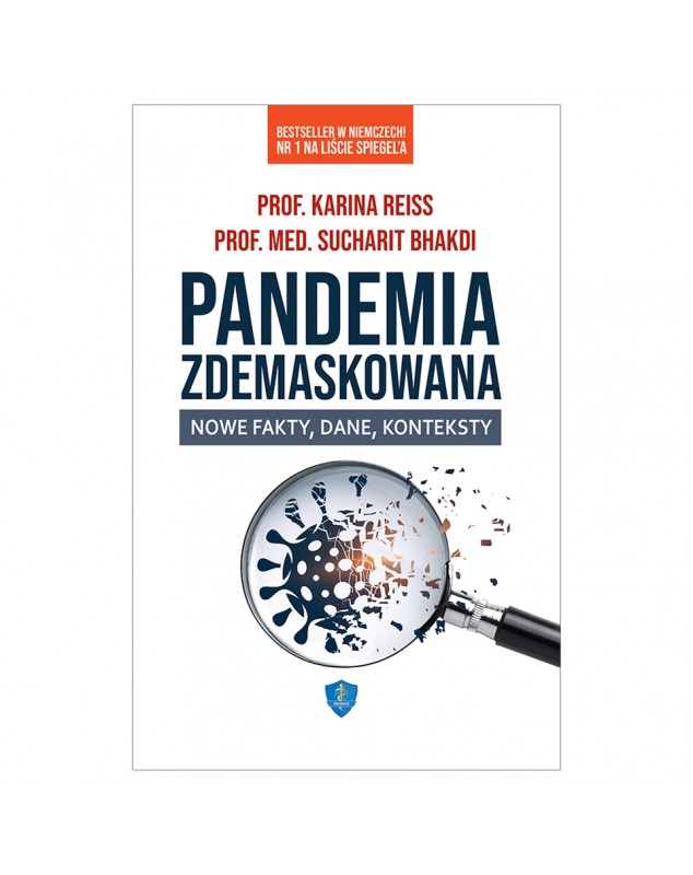 Pandemia zdemaskowana - okładka przód
Przednia okładka książki pandemia zdemaskowana prof. Reiss dr Bhakdi