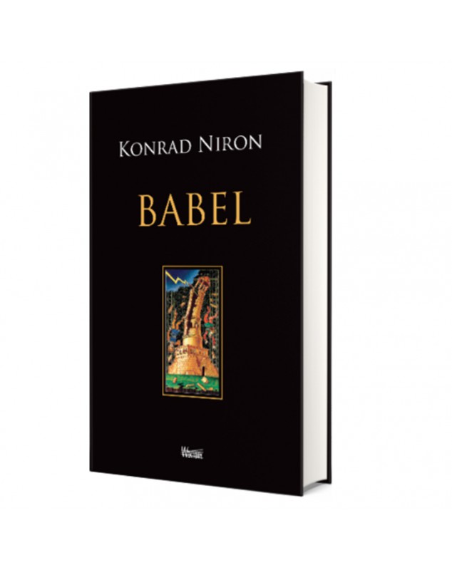 Babel - okładka przód
Przednia okładka książki Babel Konrad Niron
