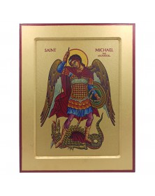 Ikona Michał Archanioł - przód
Przód ikony Michał Archanioł